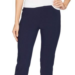 Lilly Pulitzer Alyssa Dinner Stretch Pants size 14 New with Tags.  Midnight Navy